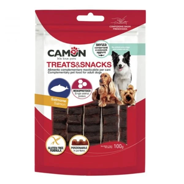 Treats&Snack Barretta Al Salmone Per Cani