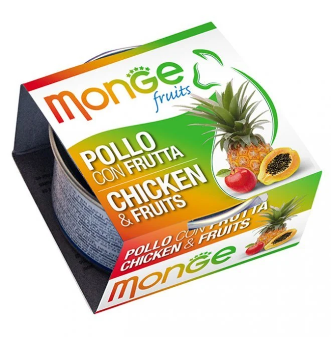 Monge Gatto Fruits Da 80 Gr In Lattina
