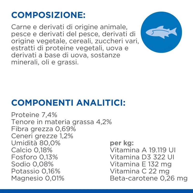 Hill's Science Plan Mature Adult 7+ Alimento per Gatti con Pesce Oceanico Bustina
