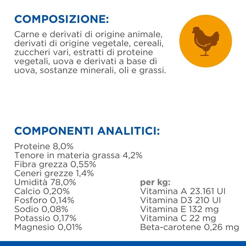 Hill's Science Plan Mature Adult 7+ Alimento per Gatti al Pollo Bustina
