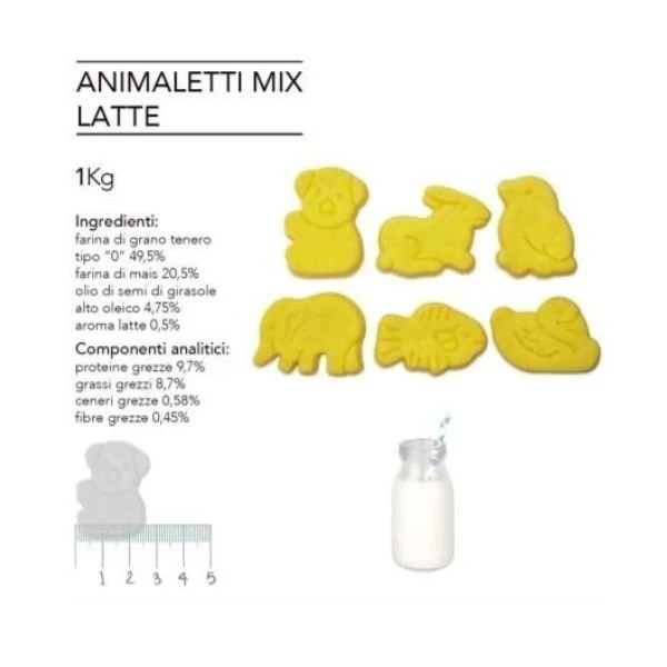 Biscottini Mix Al Latte Per Cani