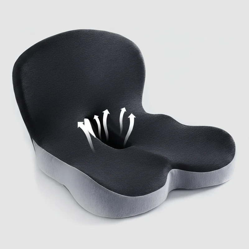 Seat Cushion Office Chair Memory Foam Comfortable Posture