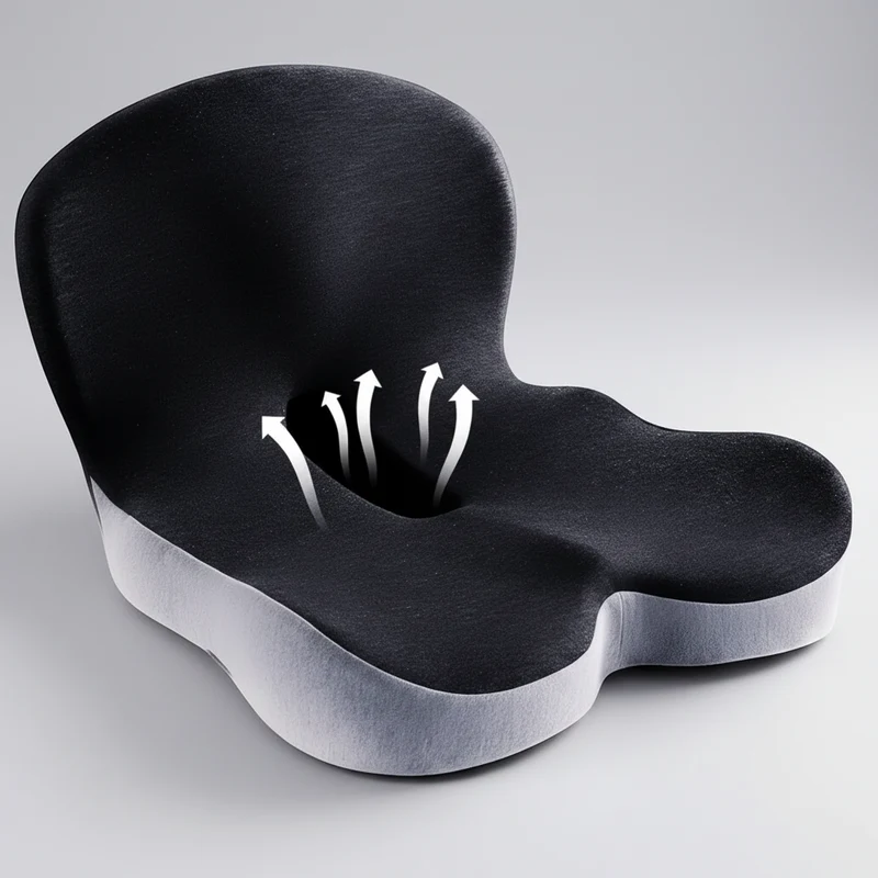 Seat Cushion Office Chair Memory Foam Comfortable Posture