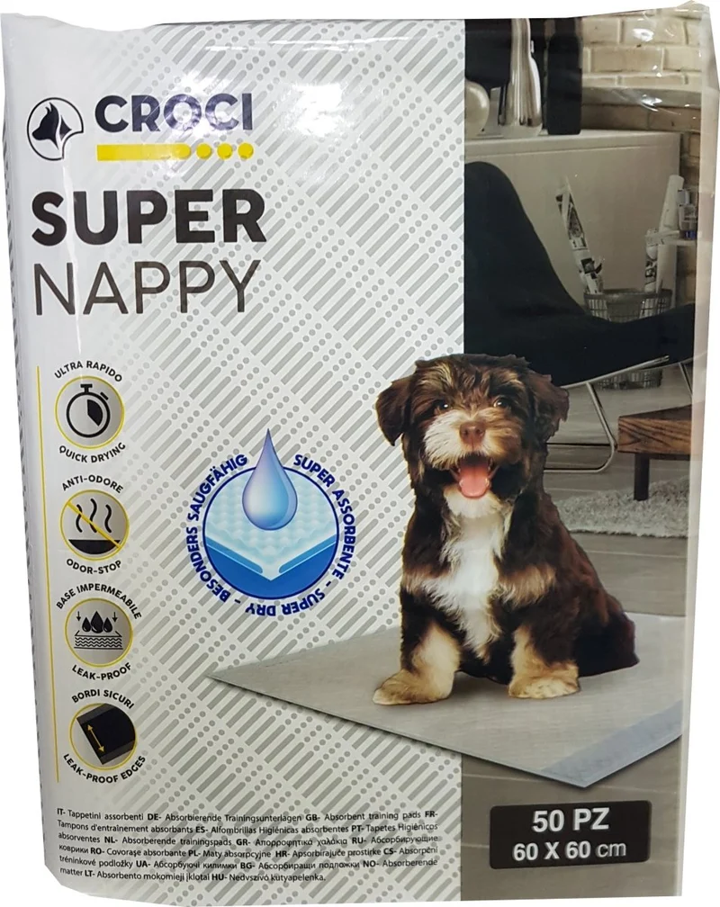 Tappetini Assorbenti 60X60 50Pz Per Cani