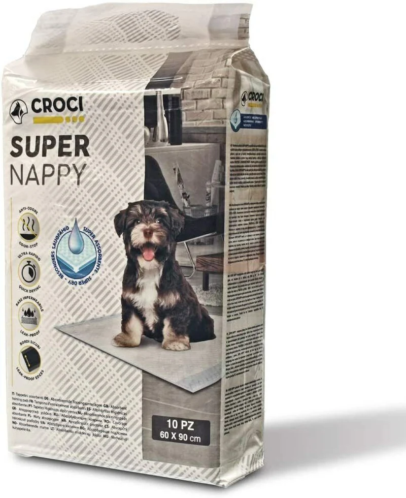 Tappetini Assorbenti 90X60 10Pz Per Cani