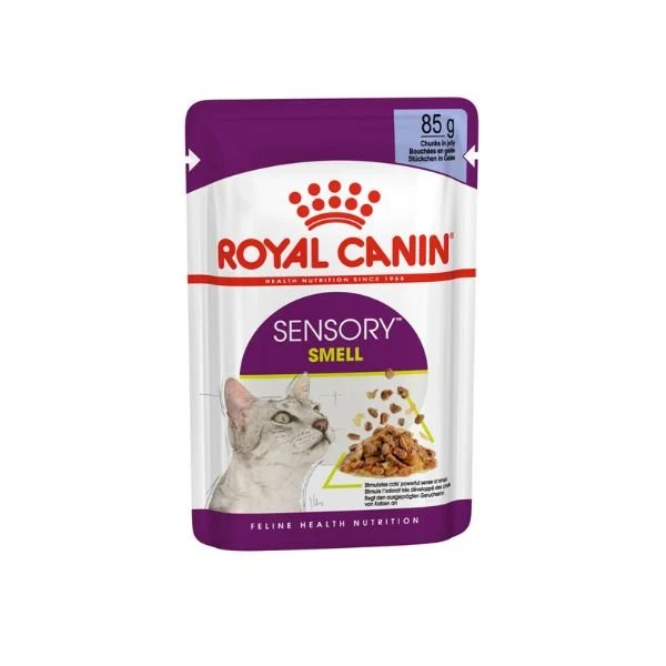 Royal Canin Sensory Smell Jelly Gatto Adult Multipack 12x85g