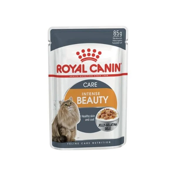 Royal Canin Intense Beauty Jelly Gatto AdultMultipack 12x85g