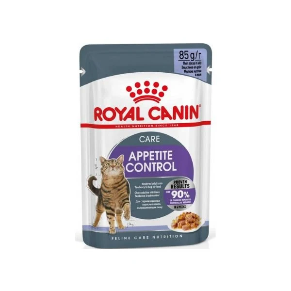 Royal Canin Appetite Control Jelly Gatto Adult Multipack 12x85g