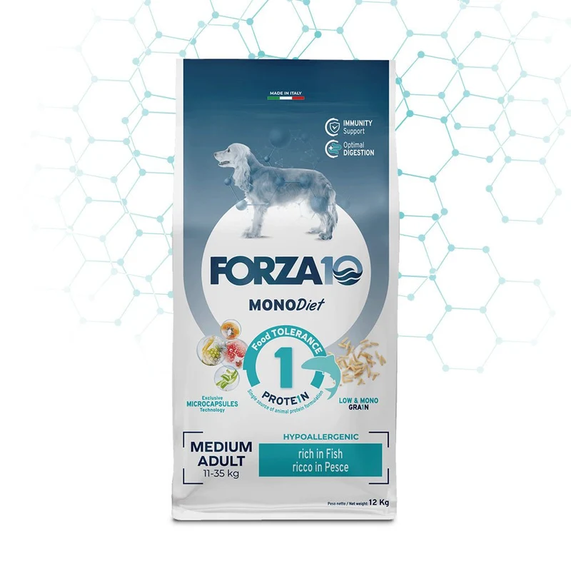 Forza10 Diet Cibo Per Cani Medium Gusto Pesce