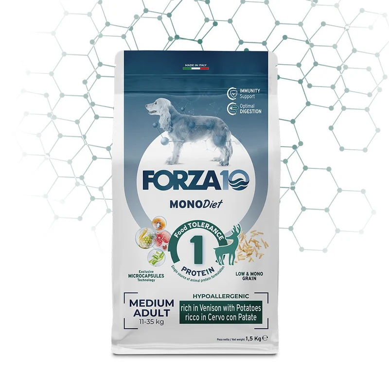 Forza10 Diet Cibo Per Cani Medium Gusto Cervo