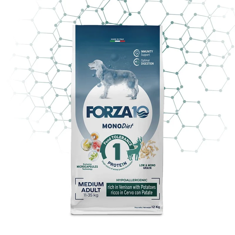 Forza10 Diet Cibo Per Cani Medium Gusto Cervo