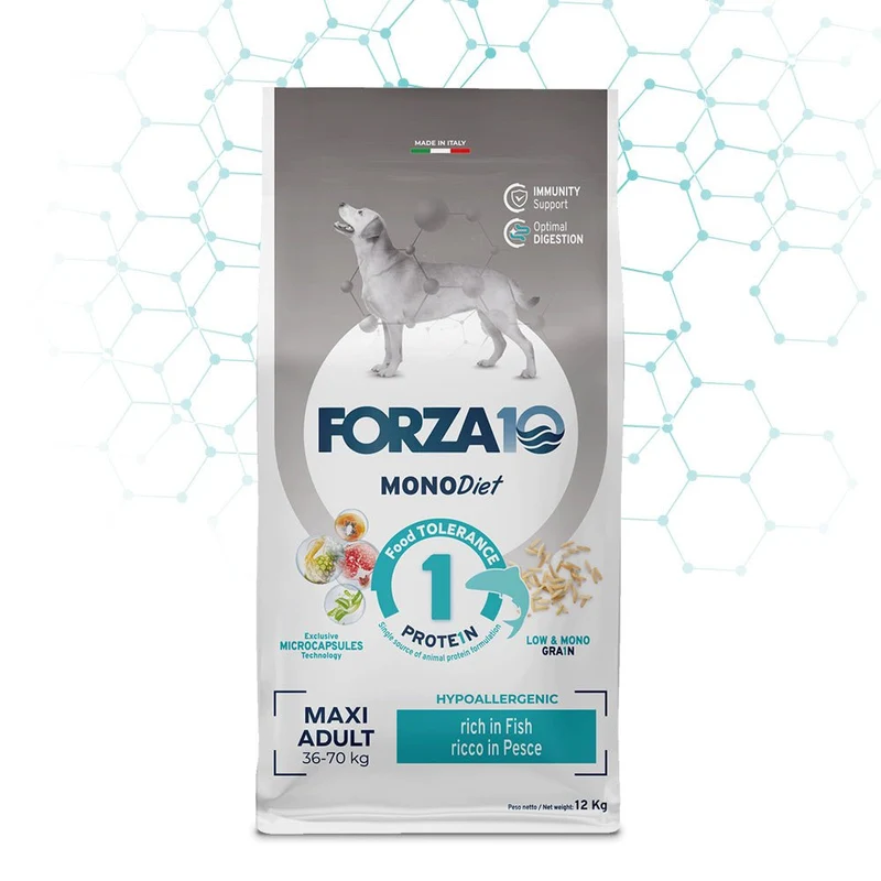 Forza10 Diet Cibo Per Cani Maxi Gusto Pesce