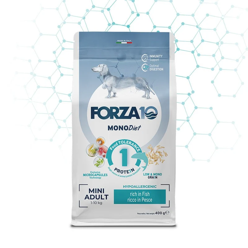 Forza 10 Diet Cibo Per Cani Gusto Pesce 400Gr