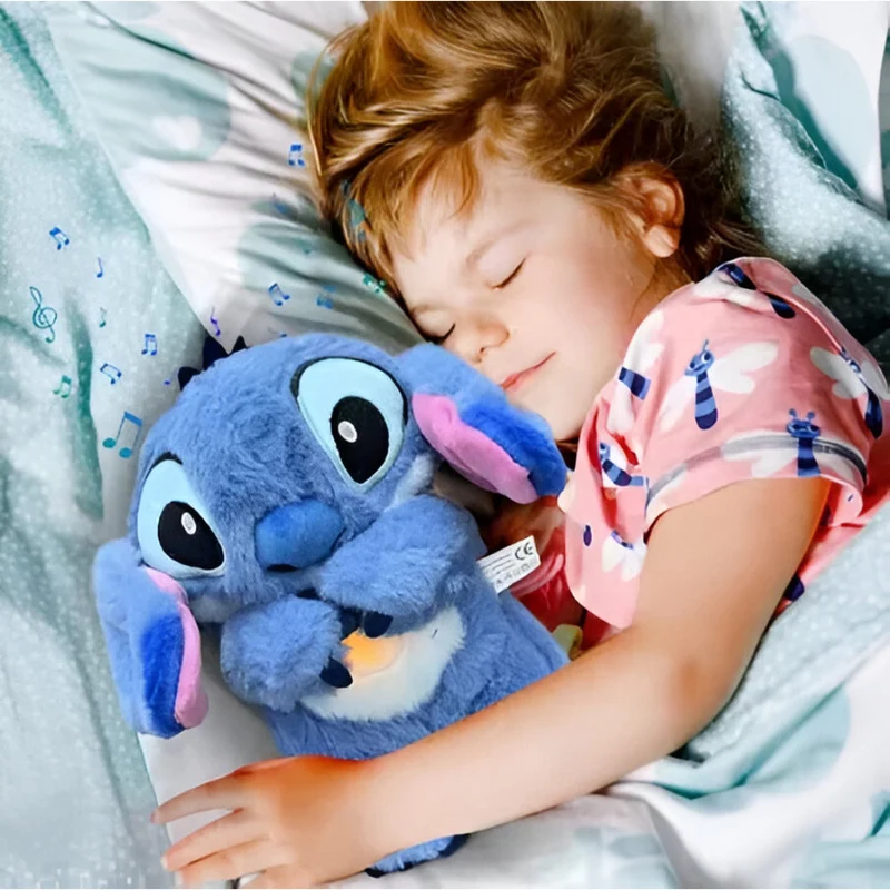 Kids Toy Plush Stuffed Animal Breathing Light Companion