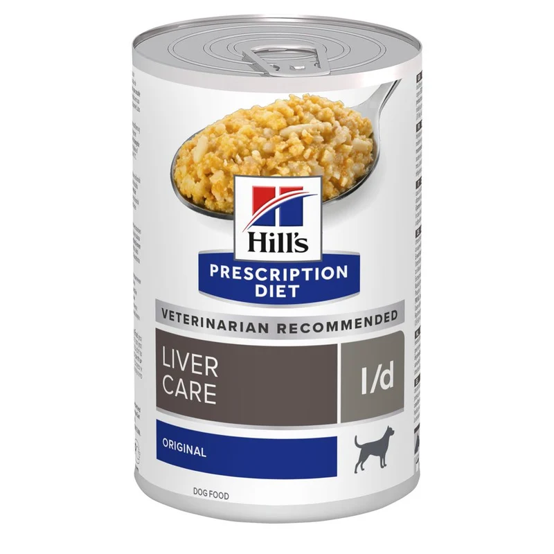 Hill's PRESCRIPTION DIET L/d alimento per cani Patè 370gr