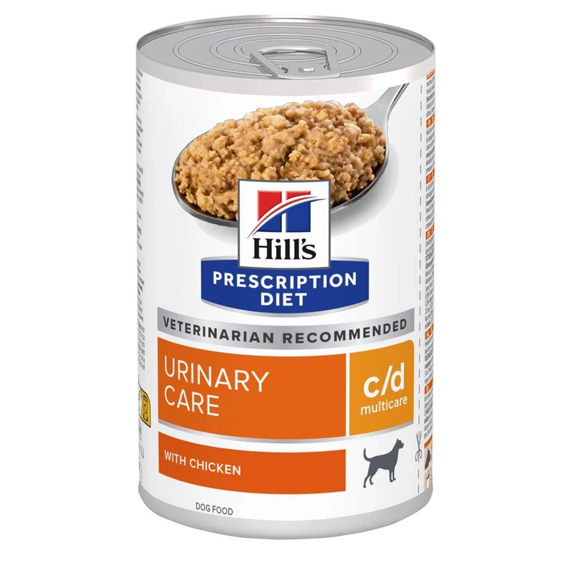 Hill's PRESCRIPTION DIET c/d Multicare alimento per cani con pollo Patè 370gr