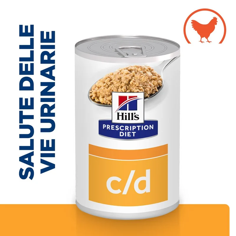 Hill's PRESCRIPTION DIET c/d Multicare alimento per cani con pollo Patè 370gr