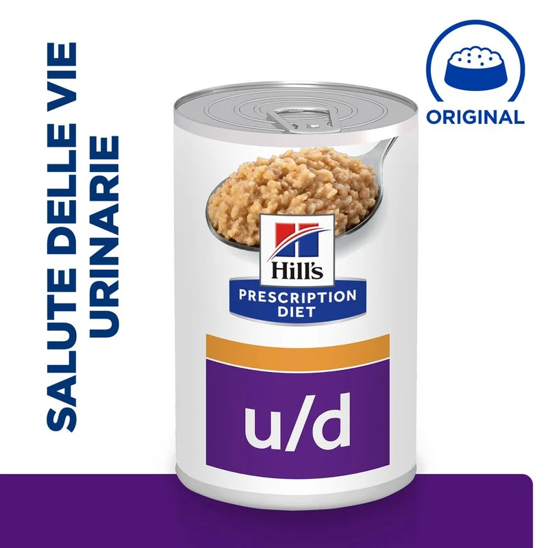 Hill's PRESCRIPTION DIET u/d alimento per cani Patè 370gr
