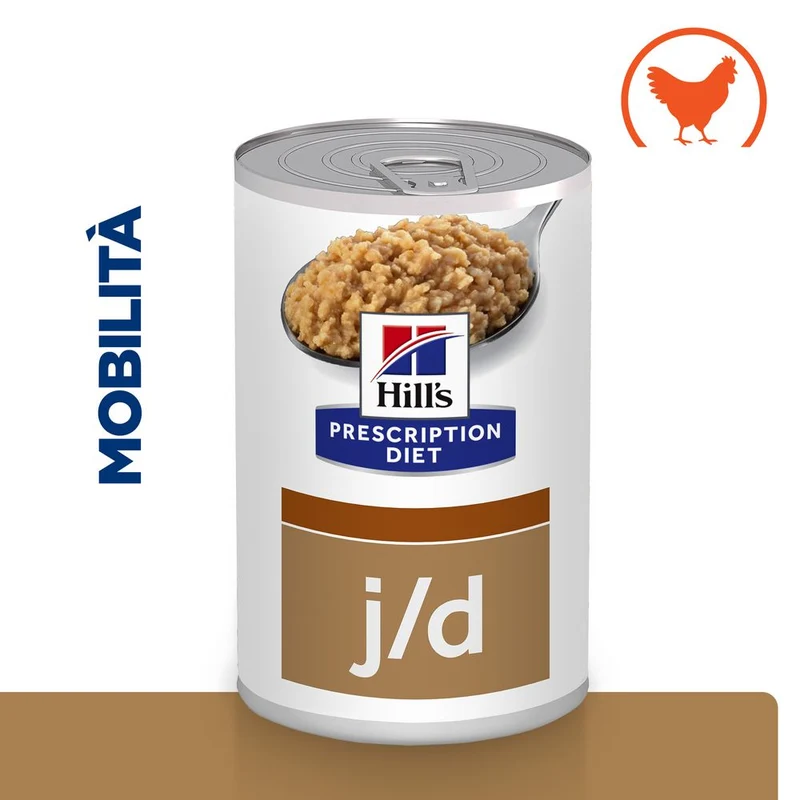 Hill's PRESCRIPTION DIET j/d alimento per cani con pollo Patè 370gr