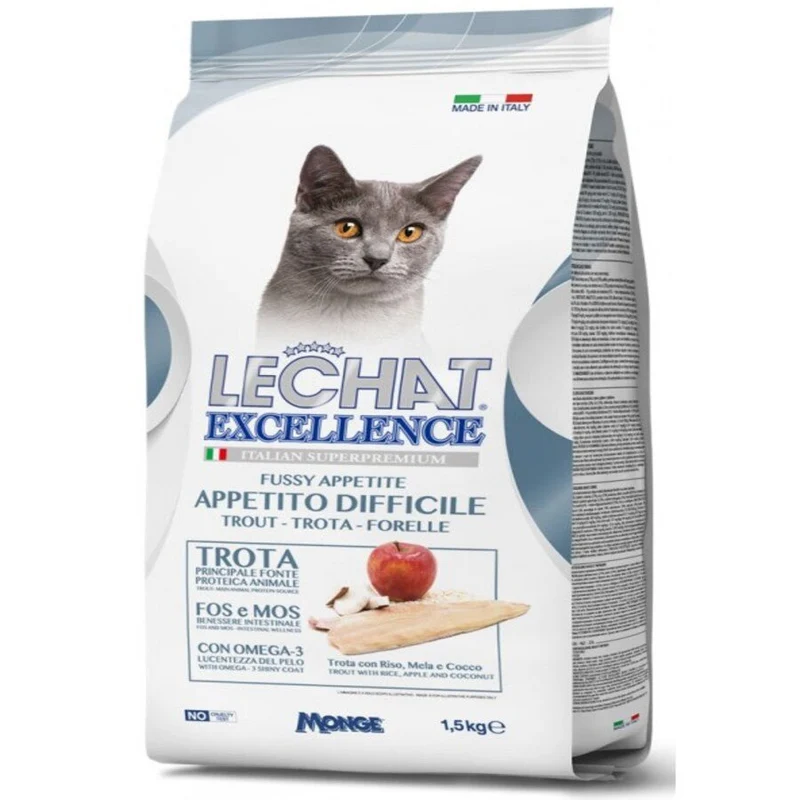 Monge Cibo Per Gatti Linea Lechat Appetito Difficile 1.5Kg