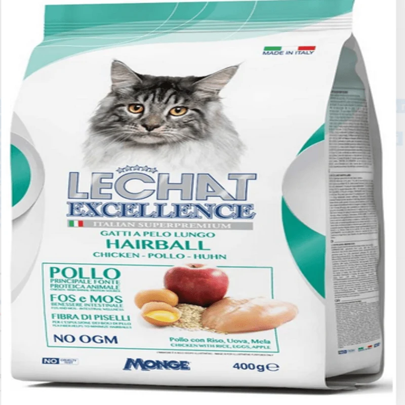 Monge Cibo Per Gatti Linea Lechat Hairball Pollo