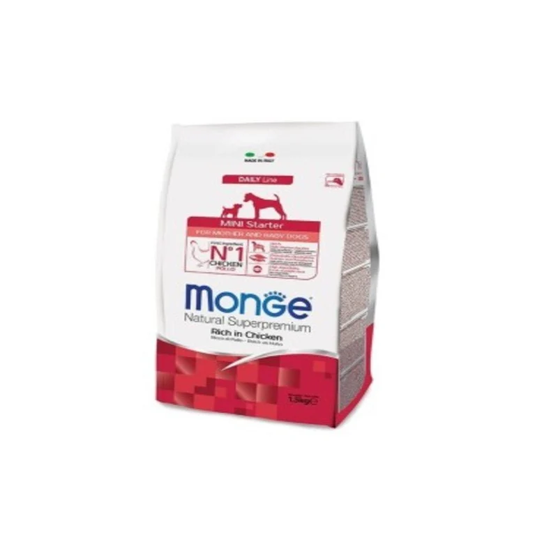 Monge Cibo Per Cani Mini Starter Croccantini 1.5Kg