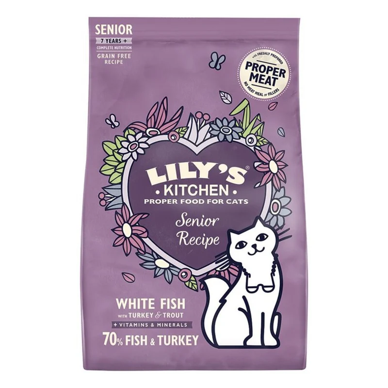 Lily'S Kitchen Cibo Per Gatti Senior Croccantini 350G