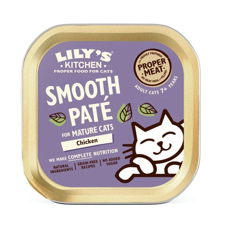 Lily'S Kitchen Cibo Per Gatti Senior Vaschette Patè 85G