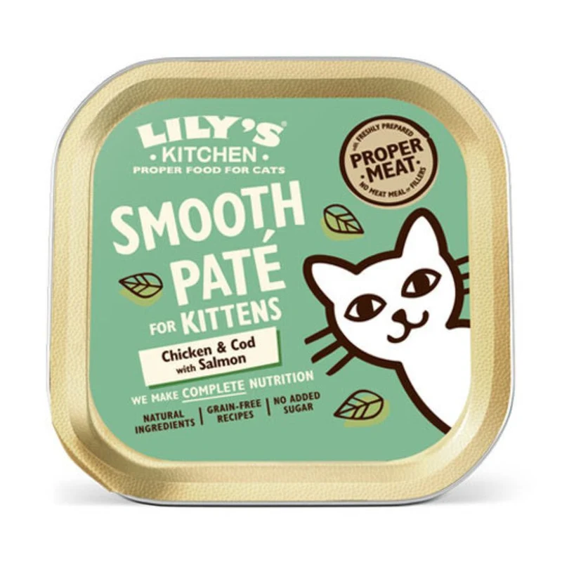 Lily'S Kitchen Cibo Per Gatti Junior Vaschette Patè 85G