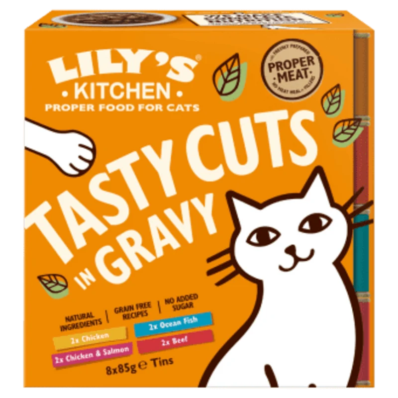 Lily'S Kitchen Cibo Per Gatti Multipack Umido 8X85G