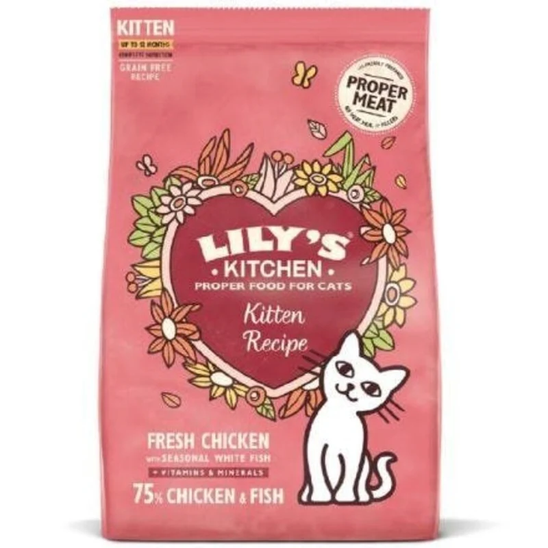 Lily'S Kitchen Cibo Per Gatti Croccantini Per Junior 350G