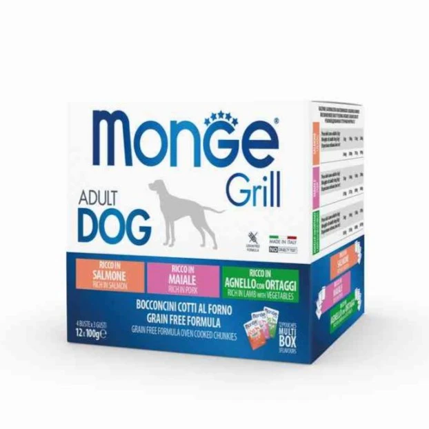 Monge Grill Mix cibo per cani 100gr