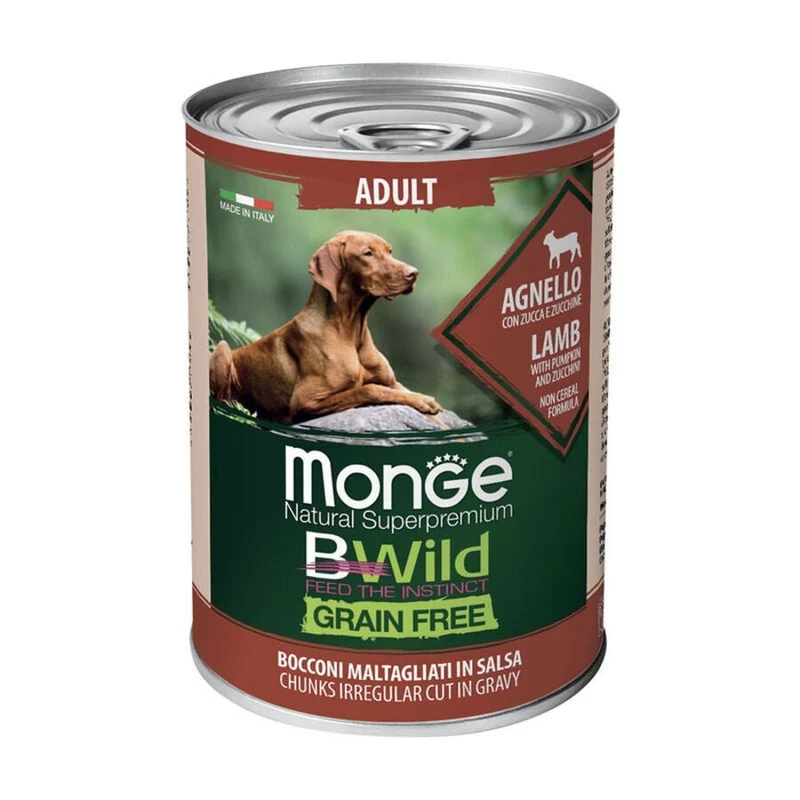 Monge Grain Free Cibo Per Cani Adult 400Gr