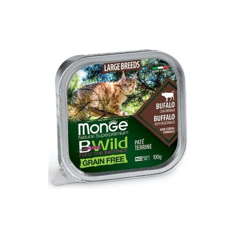 Monge Bwild Grain Free Cibo Per Gatti 100Gr