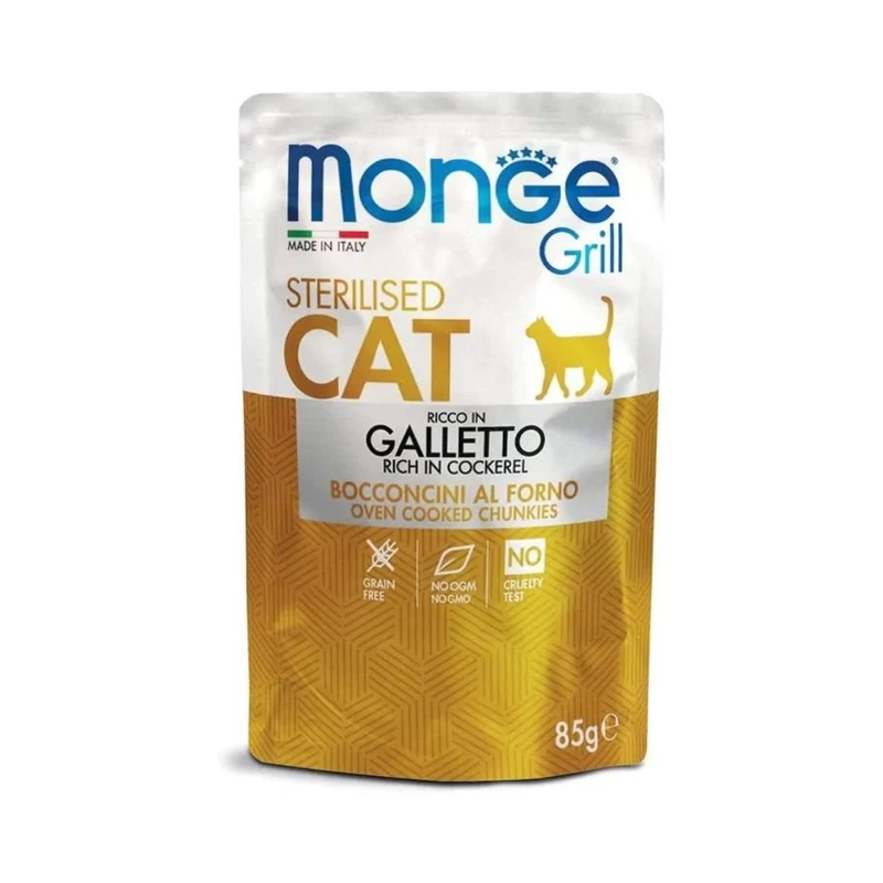 Monge Grill Cibo Per Gatti 85Gr
