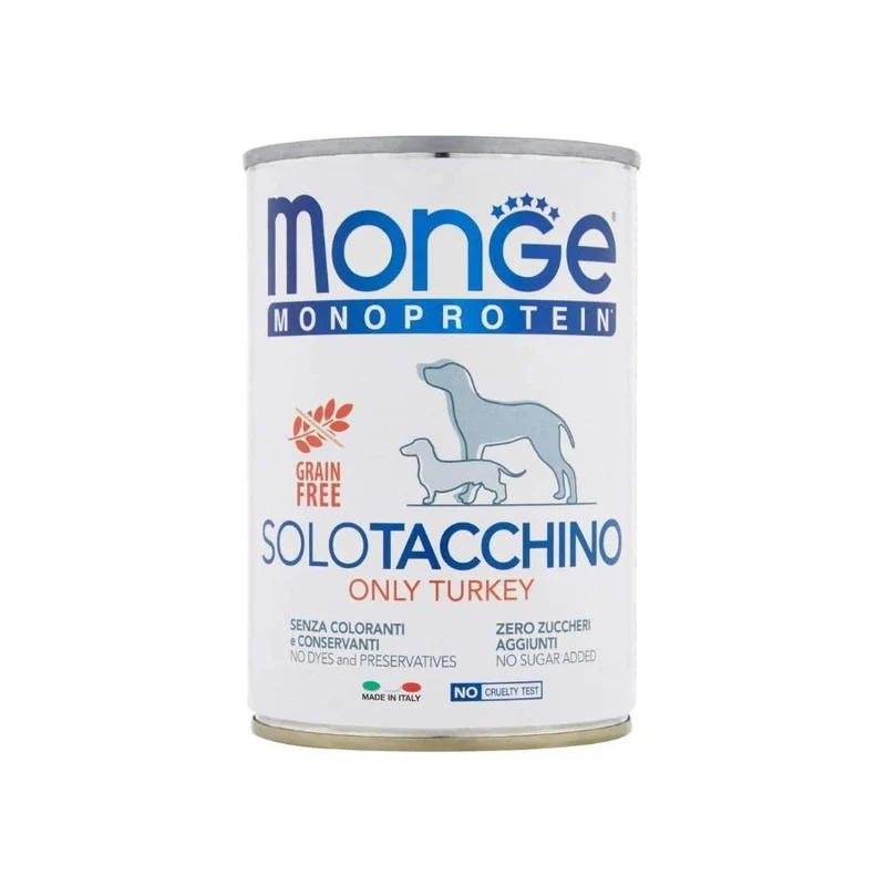 Monge Monoprotein Cibo Per Cani Tutte Le Taglie 400Gr