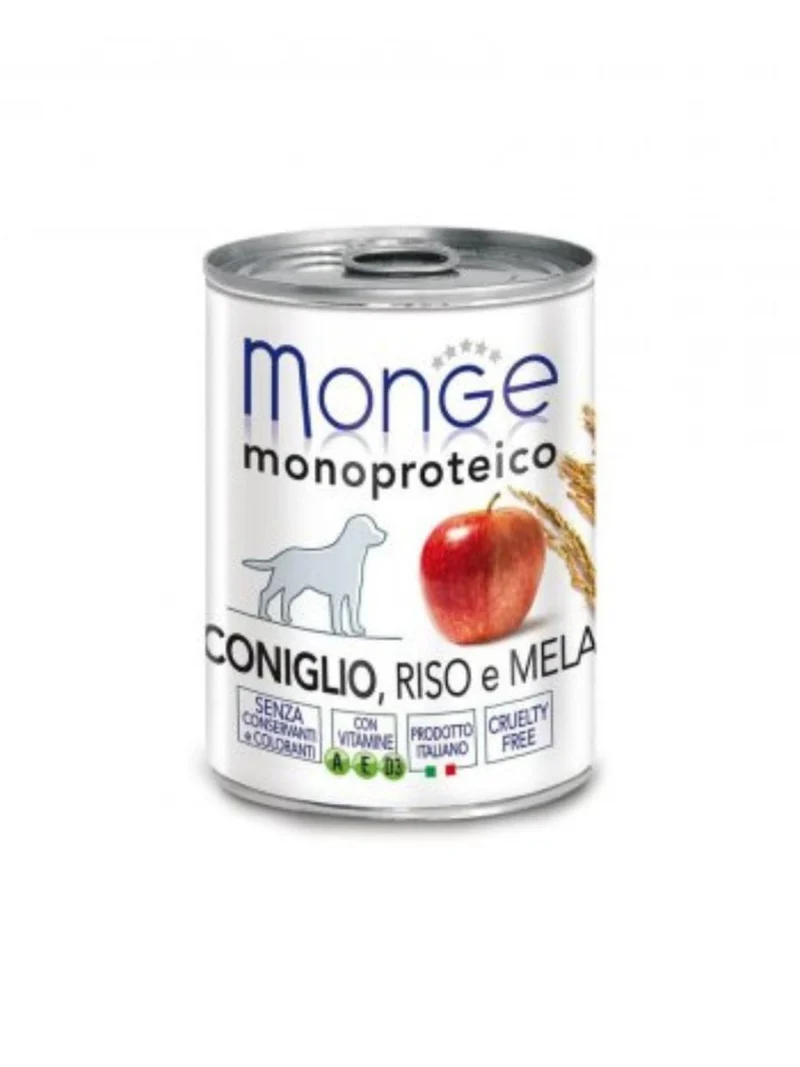 Monge Frutta Monoprotein Cibo Per Cani 400Gr