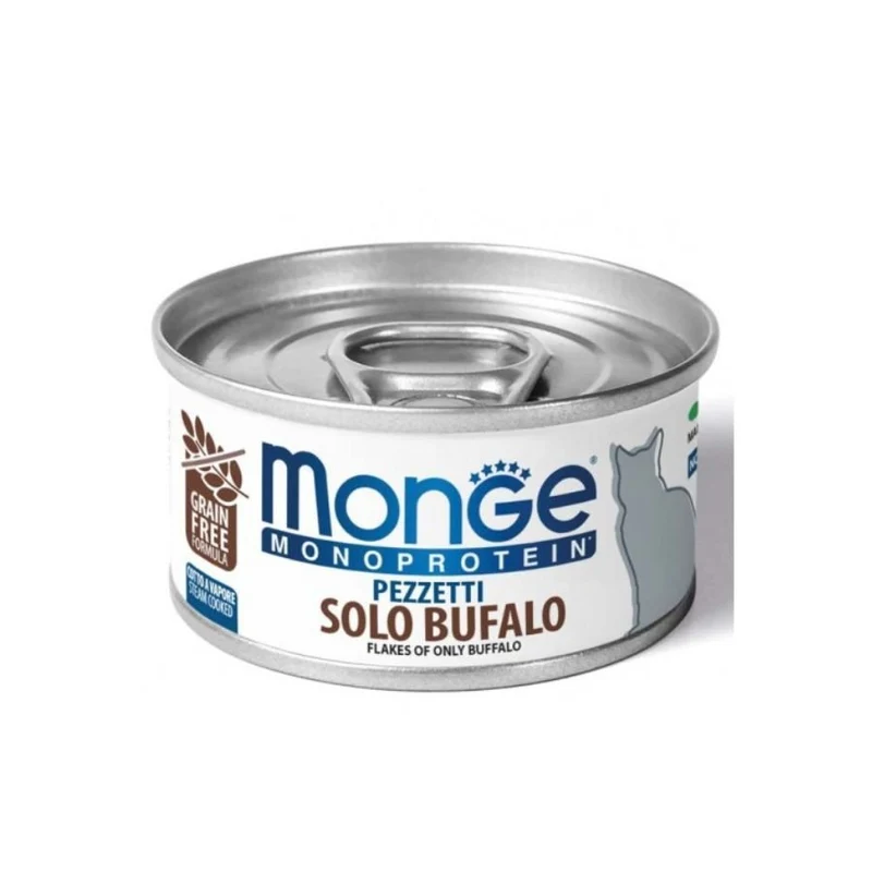 Monge Monoprotein Cibo In Pezzetti Per Gatti 80Gr