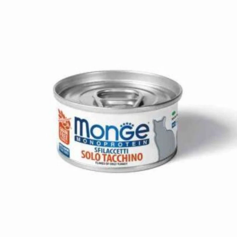 Monge Monoprotein Cibo In Pezzetti Per Gatti 80Gr