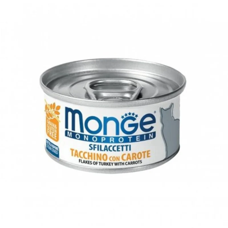 Monge Monoprotein Cibo In Pezzetti Per Gatti 80Gr