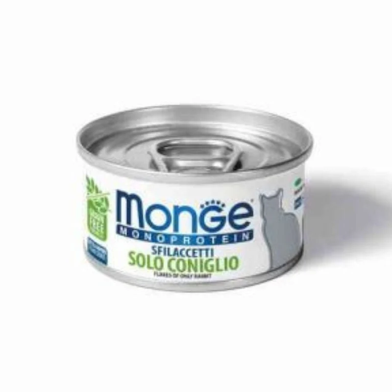 Monge Monoprotein Cibo In Pezzetti Per Gatti 80Gr