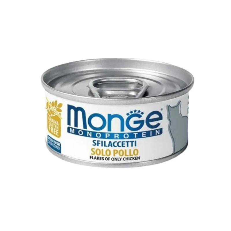 Monge Monoprotein Cibo In Pezzetti Per Gatti 80Gr