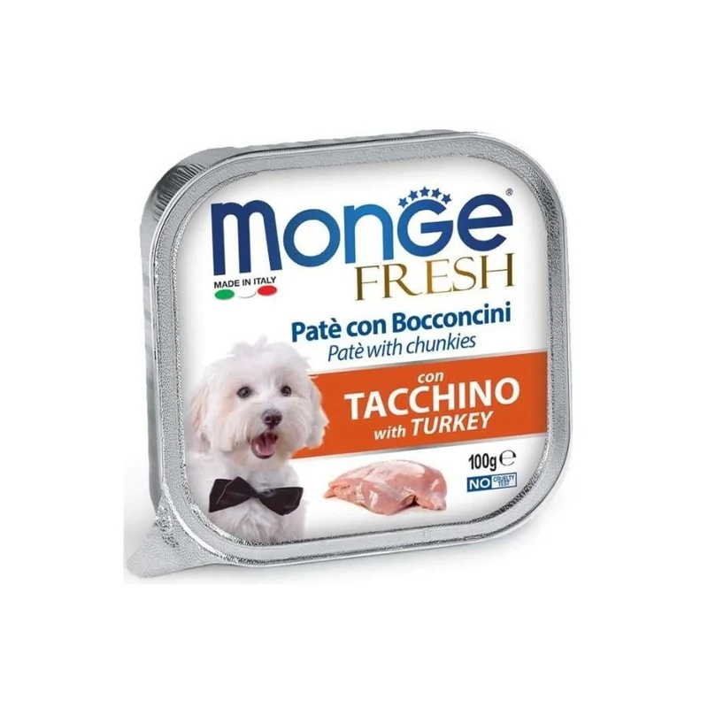 Monge Fresh Cibo Per Cani In Vaschetta 100Gr