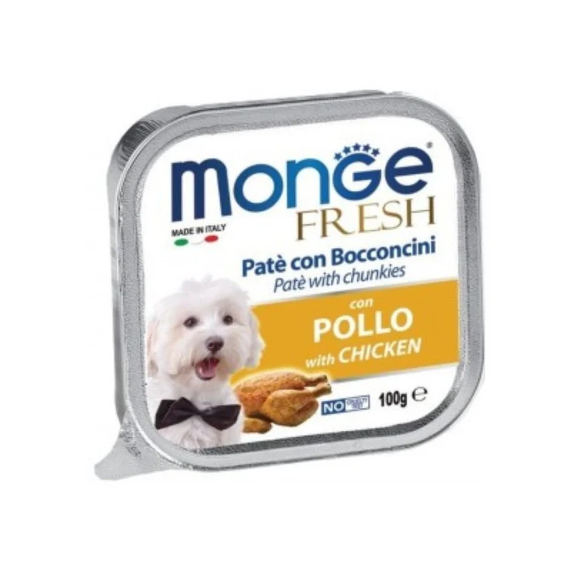 Monge Fresh Cibo Per Cani In Vaschetta 100Gr