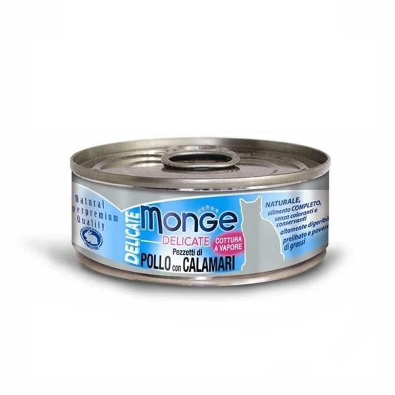 Monge Delicate Monodose Cibo Per Gatti 80 Gr