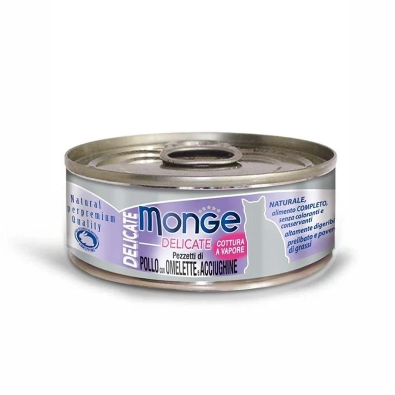 Monge Delicate Monodose Cibo Per Gatti 80 Gr