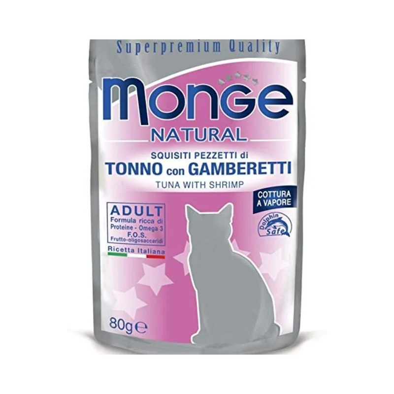 Monge Natural Cibo Per Gatti Adulti 80Gr