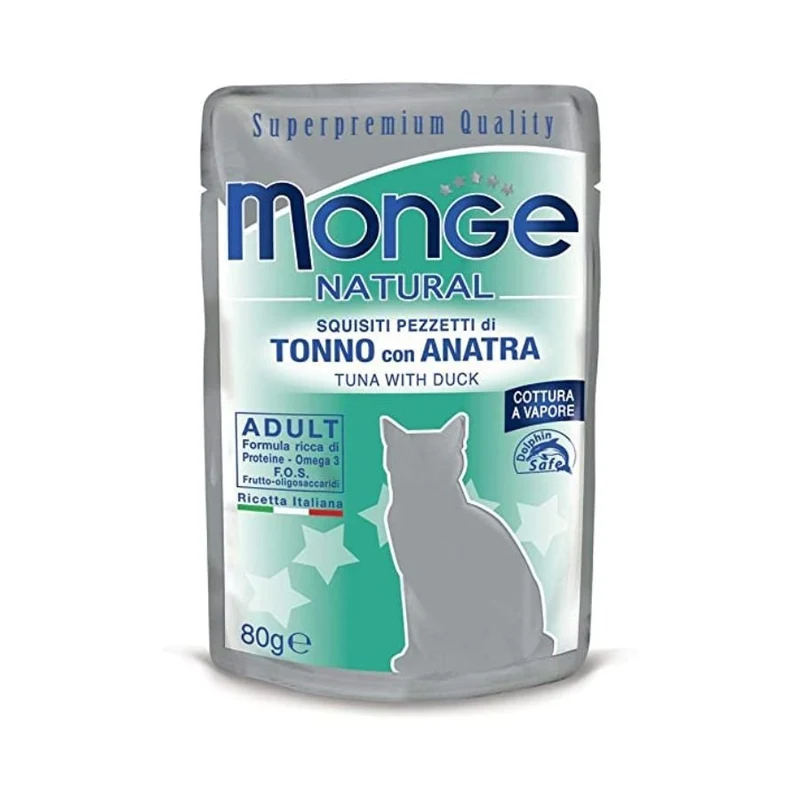 Monge Natural Cibo Per Gatti Adulti 80Gr