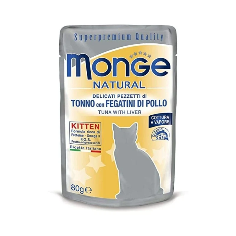Monge Natural Cibo Per Gatti Adulti 80Gr