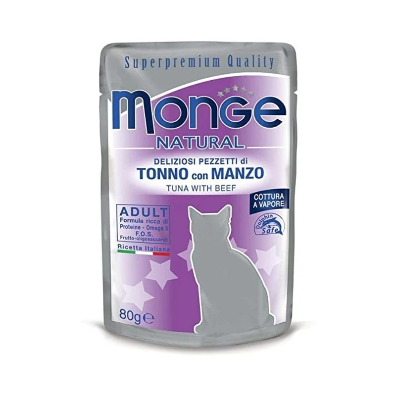 Monge Natural Cibo Per Gatti Adulti 80Gr